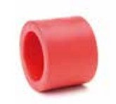 Manguito PPR D90 (Italsan) termosoldable NIRON RED