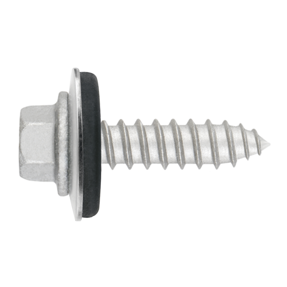 TORNILLO M6,25x25mm HEXAGONAL C/ ARANDELA GOMA (E 500ud)