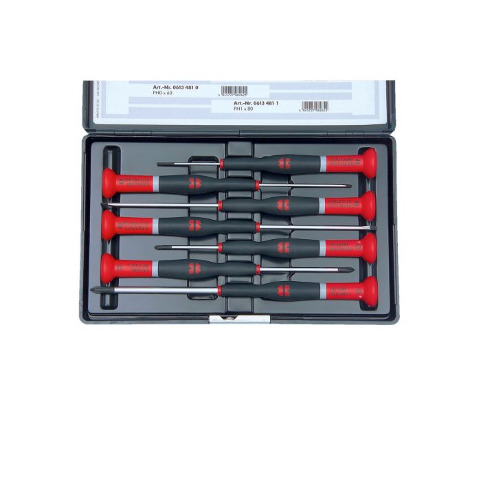 JUEGO DESTORNILLADORES ZEBRA ELECTRÓNICA 7 PZS