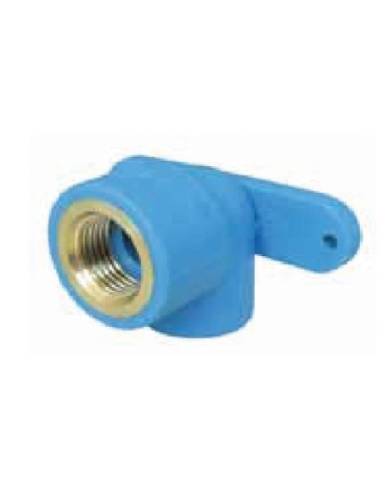 CODO PPR 90 grados R/HEMBRA  (Italsan) D25X3/4" Termosoldable