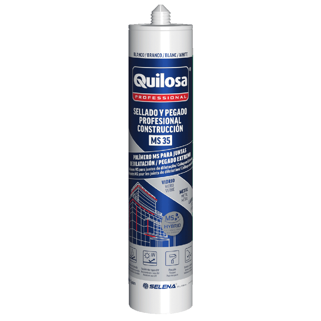 ADHESIVO SELLADOR SINTEX MS35 PLUS GRIS 60020 QUILOSA