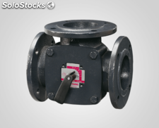 VALVULA 3 VIAS DN80 4" (Sin servomotor)