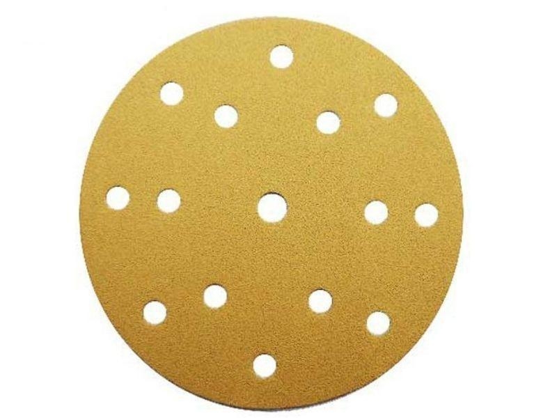 Disco Gold Vel 150Mm Grip - P 240 Und (PAQUETE DE 100)