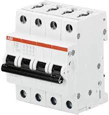 INT. MAGNETOTERMICO 4x20A CURVA C S204-C20 ABB