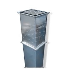 TRAMO 1,3MTS CONDUCTO GALVANIZADO CUADRADO 300x300