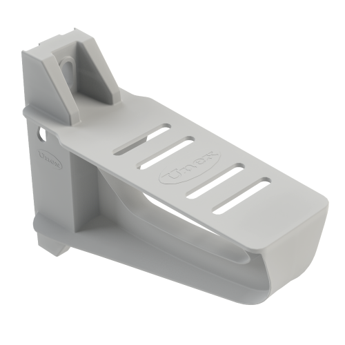 SOPORTE HORIZONTAL AISLANTE GRIS RAL7035 200 U48X