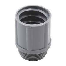 RACOR PVC M25x1.5 P/TUBO PVC ESPIRAL