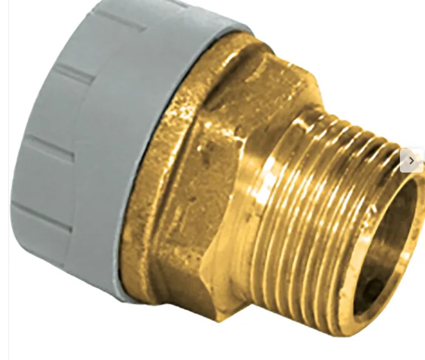 TERMINAL POLIBUTILENO 40mm a 1 1/4" R/M