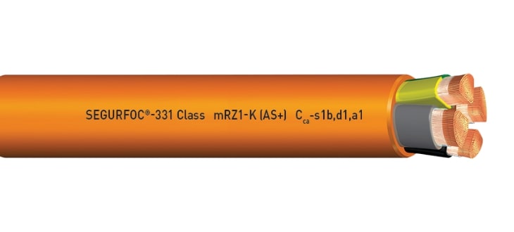 METRO CABLE 1X150MM SEGURFOC SZ1-K