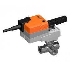 VALVULA CONTROL 3 VIAS ROSCA INTERNA 1/2" DN15 PN40 R3015-2P5-S1+LR24A-SR