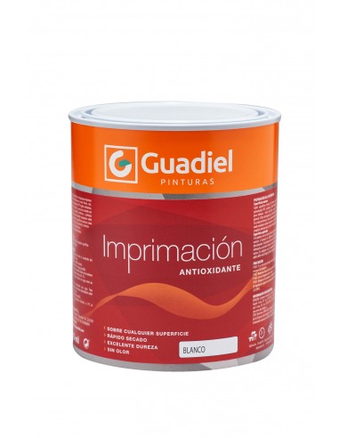 PINTURA IMPRIMACIÓN ANTIOXIDANTE GUADIEL 4 LITROS GRIS PARA PISTOLA