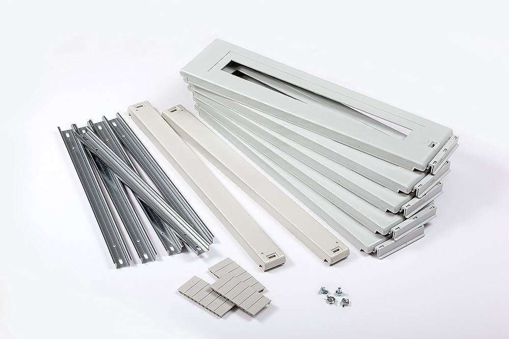 KIT 3 TAPAS MOD. 150MM+1TAPA CIEGA 50MM+3 RAIL DIN IDE