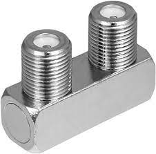 CONECTOR F DOBLE HEMBRA EMPALME COAXIAL