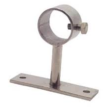 SOPORTE CON TAPA-COLLARÍN-INOXIDABLE 50MM