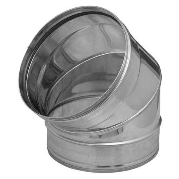 CODO HELICOIDAL 10º 800mm CHAPA GALVANIZADA SIMPLE