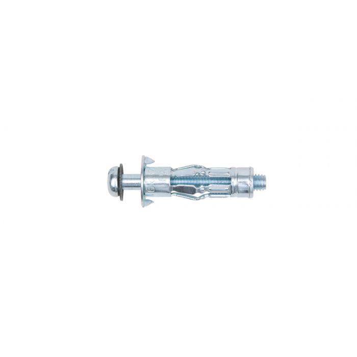 TACO METALICO PARED HUECA M6X78/66 (100 UNIDADES)