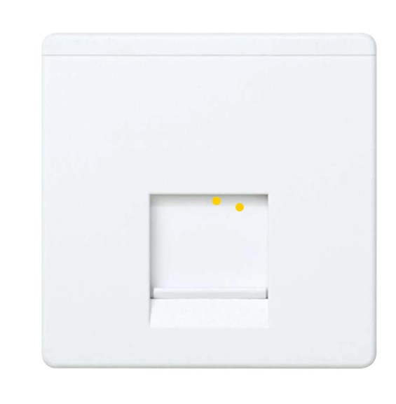 TAPA TOMA RJ 45 BLANCA