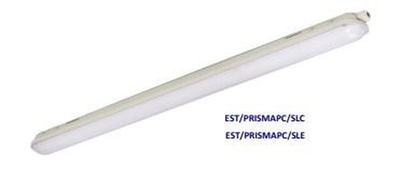 LUMINARIA ESTANCA HERMETIC AVANT 4500 LUMEN CRI80 4000K 135º DIFUSOR POLICARBONATO OPAL ESTANDAR BLANCO 1110X53X41MM