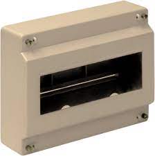CAJA SUPERFICIE 8 ELEMENTOS PRECINTABLE SIN TAPA
