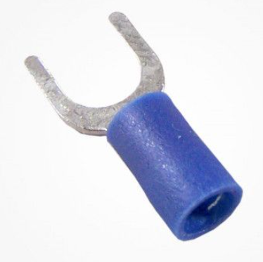 TERMINAL PREAISLADO HORQUILLA 6mm horquilla 8mm (E100ud)