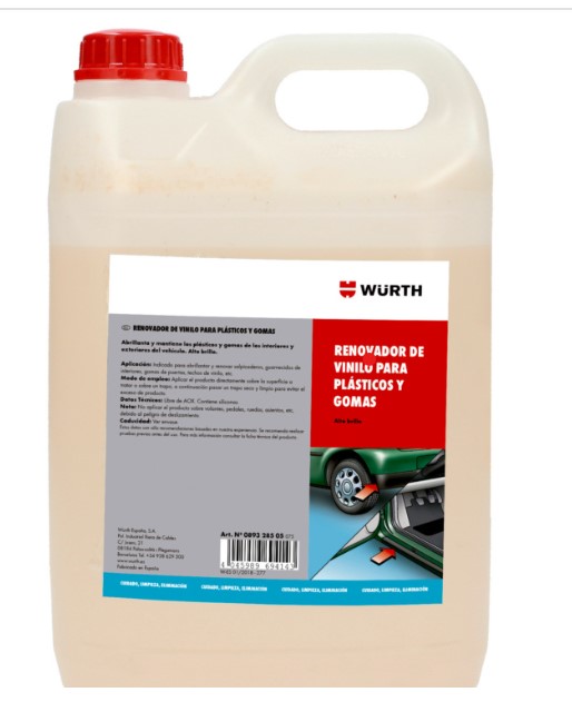 RENOVADOR VINILO PLASTICOS-GOMAS 5 LT.