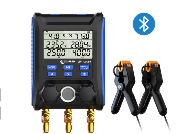 ANALIZADOR DIGITAL EF1000-BT C/ BLUETOOTH