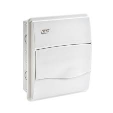 CAJA DISTRIBUCION 8 ELEMENTOS EMPROTRAR C/ PUERTA OPACA