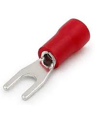 TERMINAL PREAISLADO HORQUILLA 1,5mm horquilla 4mm (E100ud)