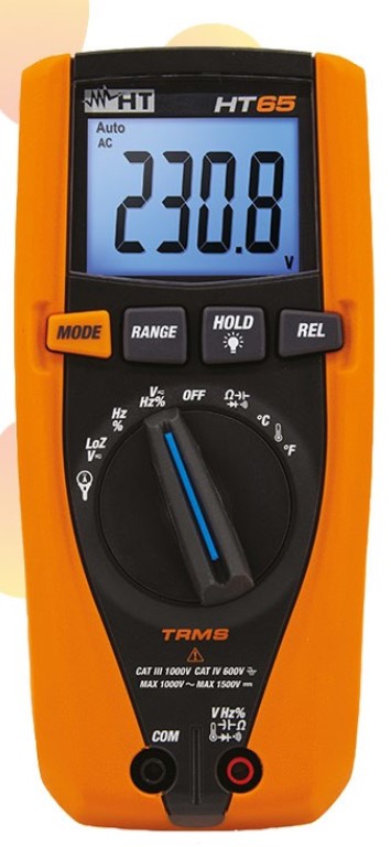 PINZA AMPERIMETRICA HT65 TRMS 1500 VCCC