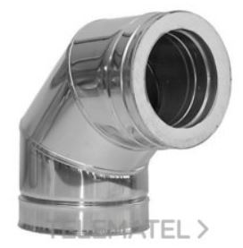 CODO 90º CHIMENEA DINAK 350/410 EI30 c/JUNTA