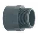 Terminal pvc presion macho 3/4" -  1"