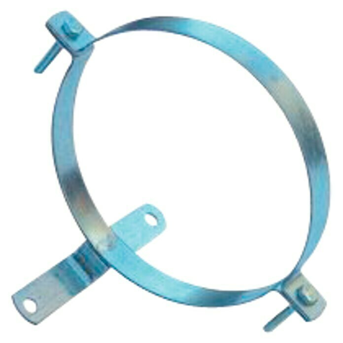 ABRAZADERA ATORNILLABLE HELICOIDAL GALVANIZADA SIMPLE 125mm 