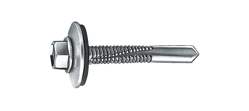 TORNILLO M5,5x60 AUTOTALADRANTE CON GOMA P/VIGA (E 250ud)
