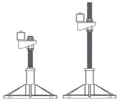 JUEGO SOPORTES TANQUE 650mm