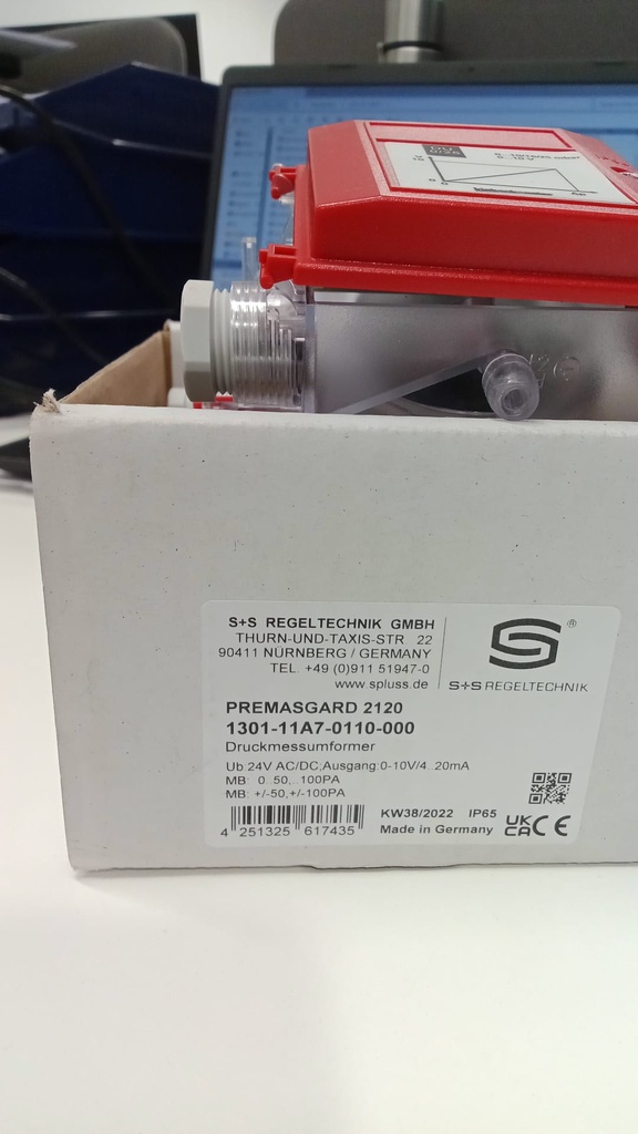 SENSOR PRESION DIFERENCIAL 0-10V 4-20mA