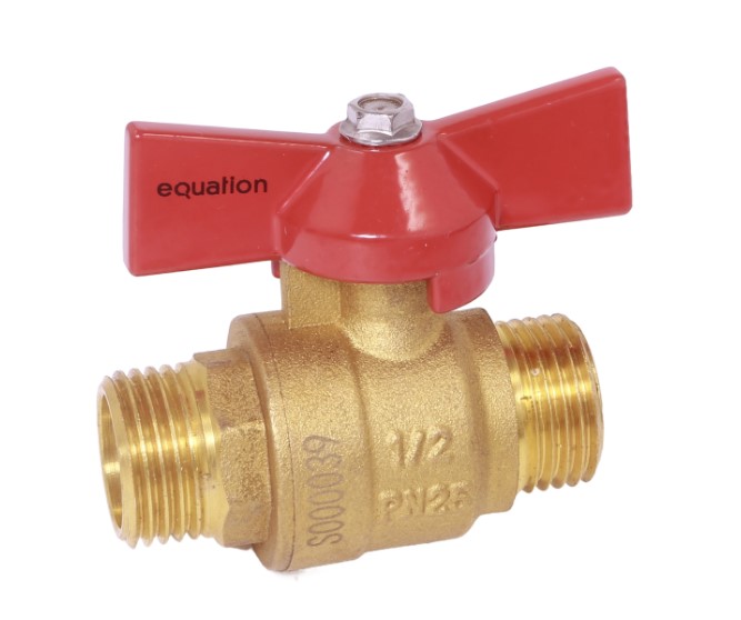 VALVULA ESFERA 1" M-M ACTUADOR PALOMETA / VALVULA ESFERA MINI 