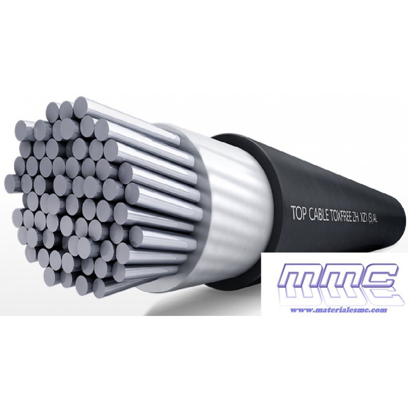 METRO CABLE ALUMINIO 1x95mm F/NEGRA L.H. XZ1 (S)