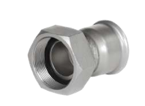RACOR INOX D-42 1 1/2" PRESS 2 PIEZAS