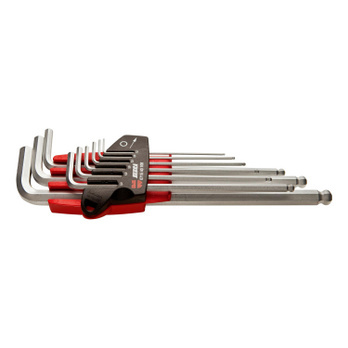 JUEGO LLAVE ALLEN CABEZA BOLA 1,5-10mm 9 UD