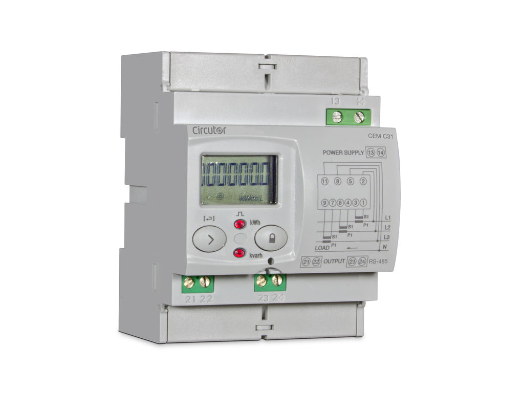 CONTADOR ENERGIA TRIFASICO INDIRECTO (meter circuctor) Q23522