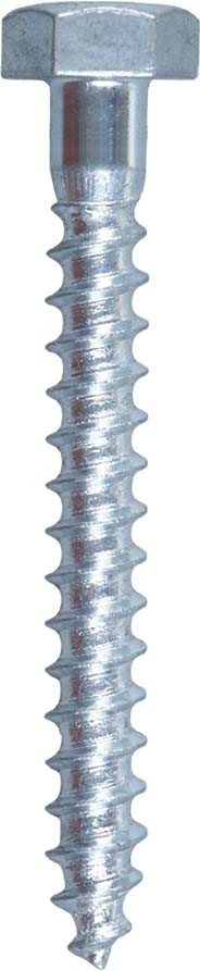 TORNILLO TIRAFONDO 8X70 ROSCA ENTERA (200 UNIDADES)