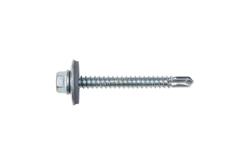 TORNILLO M4,8x19mm AUTOROSCANTE CON ARANDELA GOMA (E 300ud)