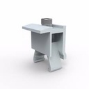 FIJACIÓN FINAL ALUMINIO (Panel de 40 mm Espesor)