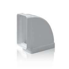 CODO HORIZONTAL  RECTÁNGULAR SIBER 90º 220X55mm