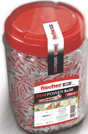 TACO 6X30 FISCHER (750 UNIDADES)