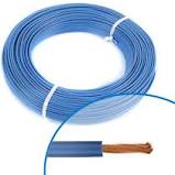 METRO CABLE  6mm AZUL (100METROS) LIBRE HALOGENOS H07Z1-K