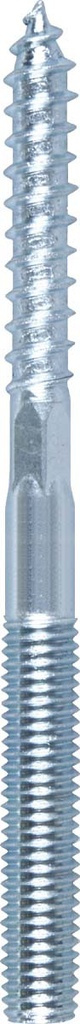TORNILLO DOBLE ROSCA TX M8X100 (100 UNIDADES)