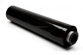 FILM PROTECTOR PARA EMBALAJE NEGRO 500MM X 152METROS (6 ROLLOS)