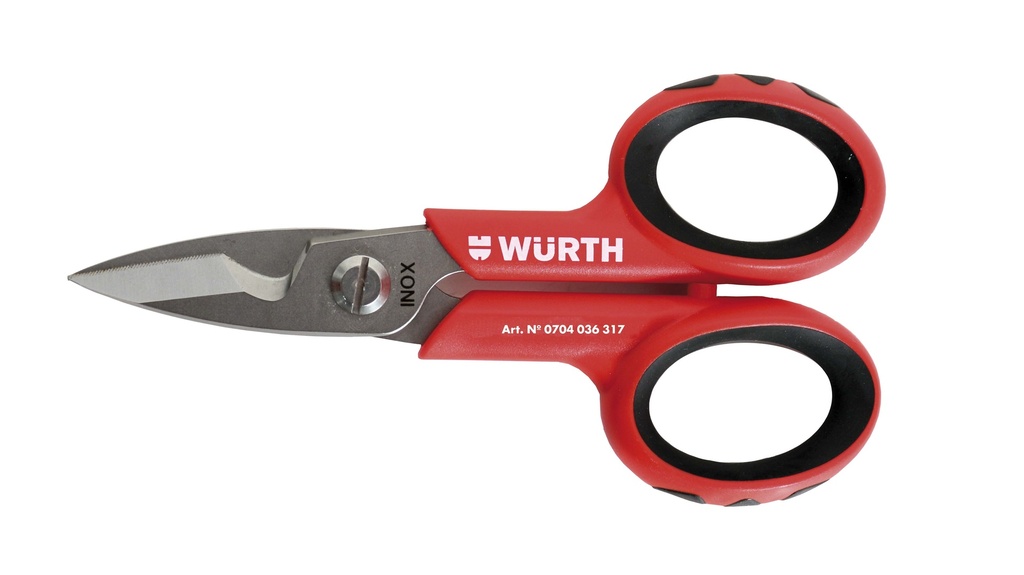 TIJERAS DE ELECTRICISTA CON PELACABLE ZEBRA