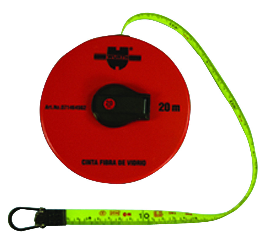 CINTA MÉTRICA DE FIBRA DE VIDRIO 20M